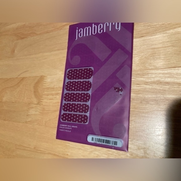 4/$25 Jamberry nail wraps. New in package.Purple with polka dots.See pictures - Picture 1 of 4